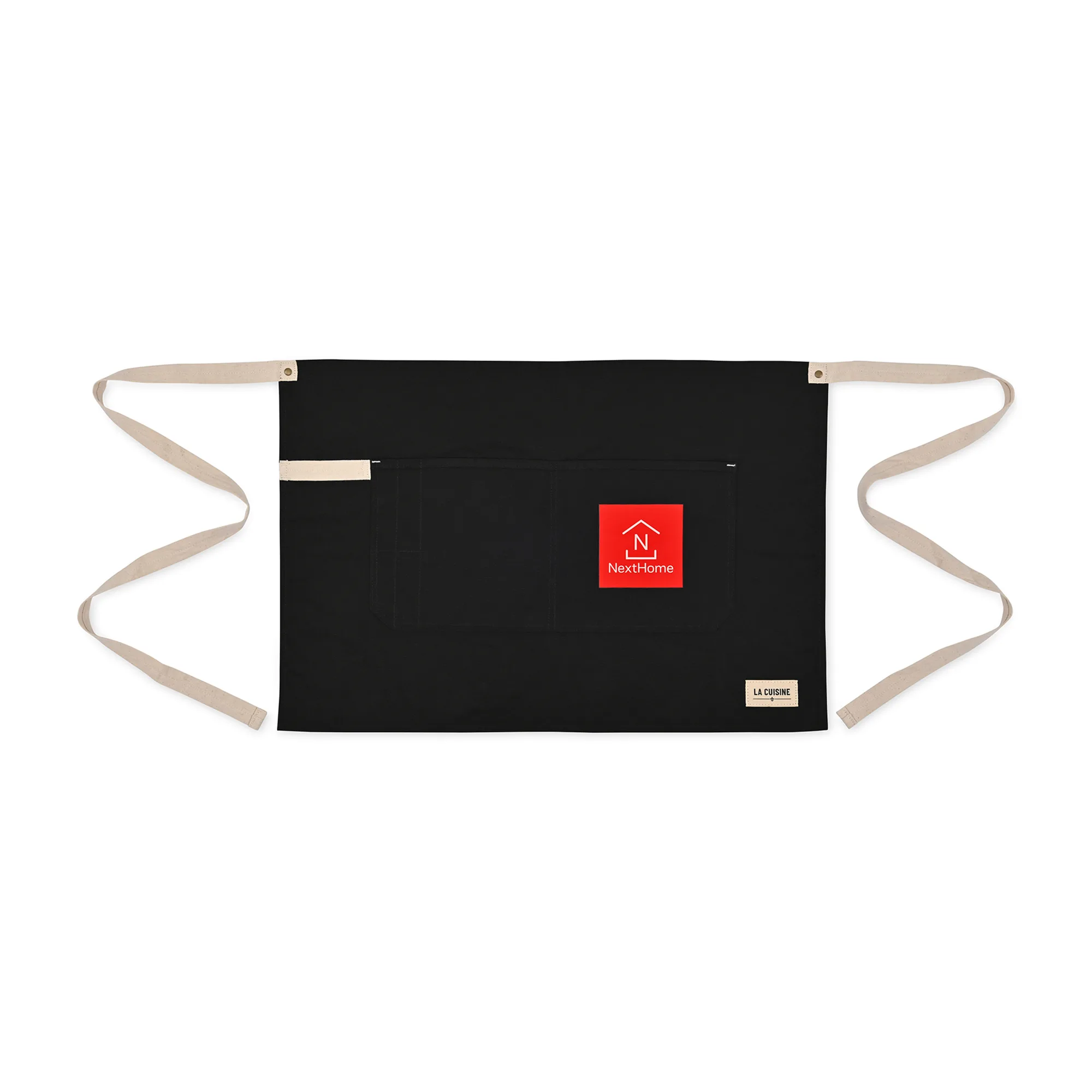 La Cuisine Bistro Apron with AWARE™ - Black