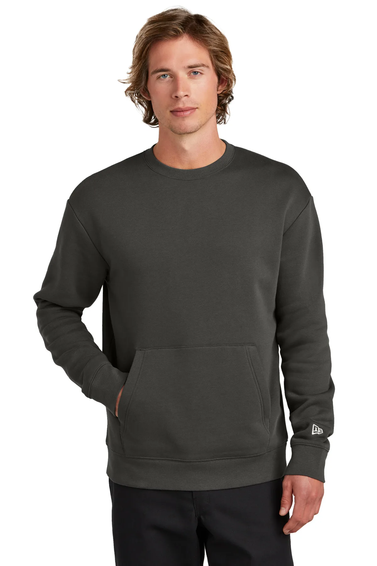 New Era® Heritage Fleece Pocket Crew