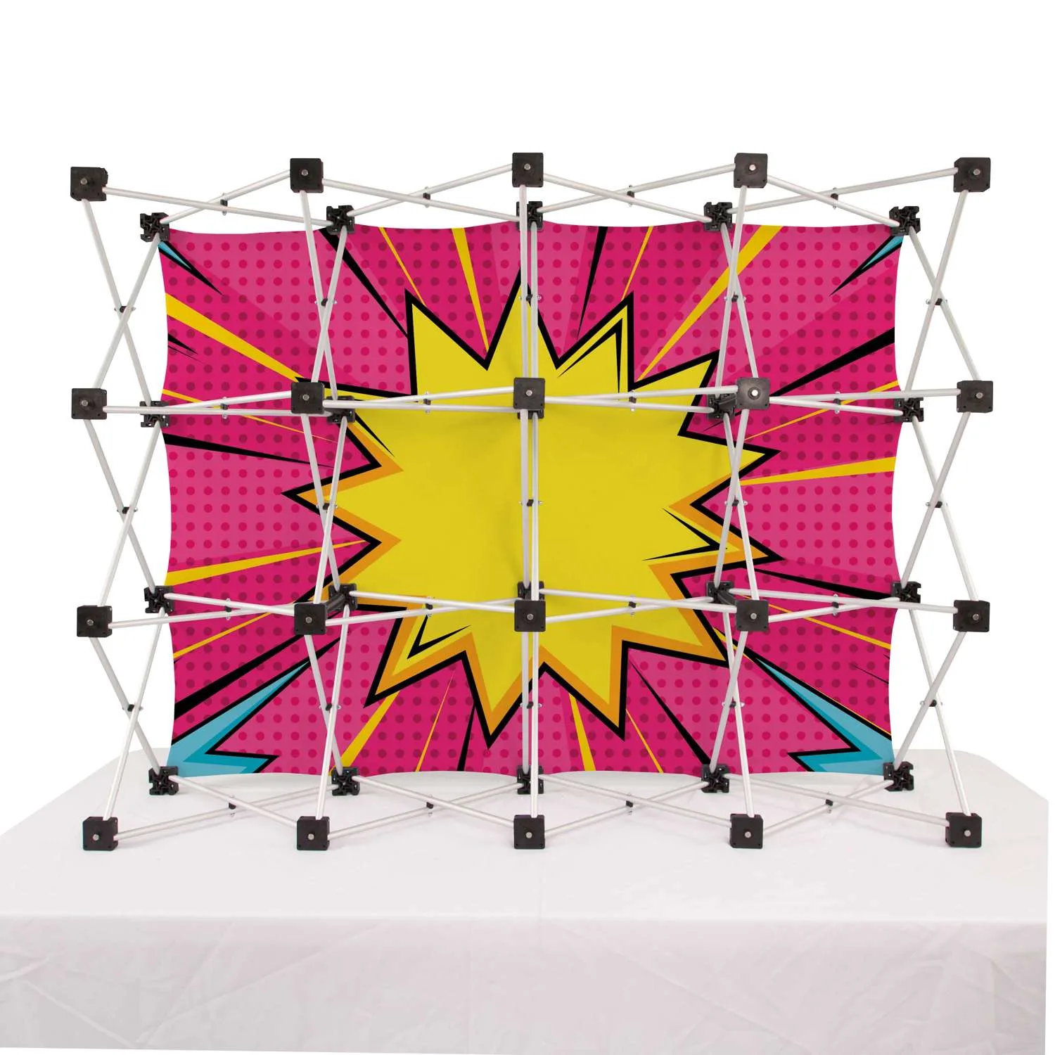 Micro GeoMetrix 12-Quad Back Wall Panel