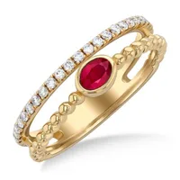 Jilco Inc Ruby Ring - Size 8