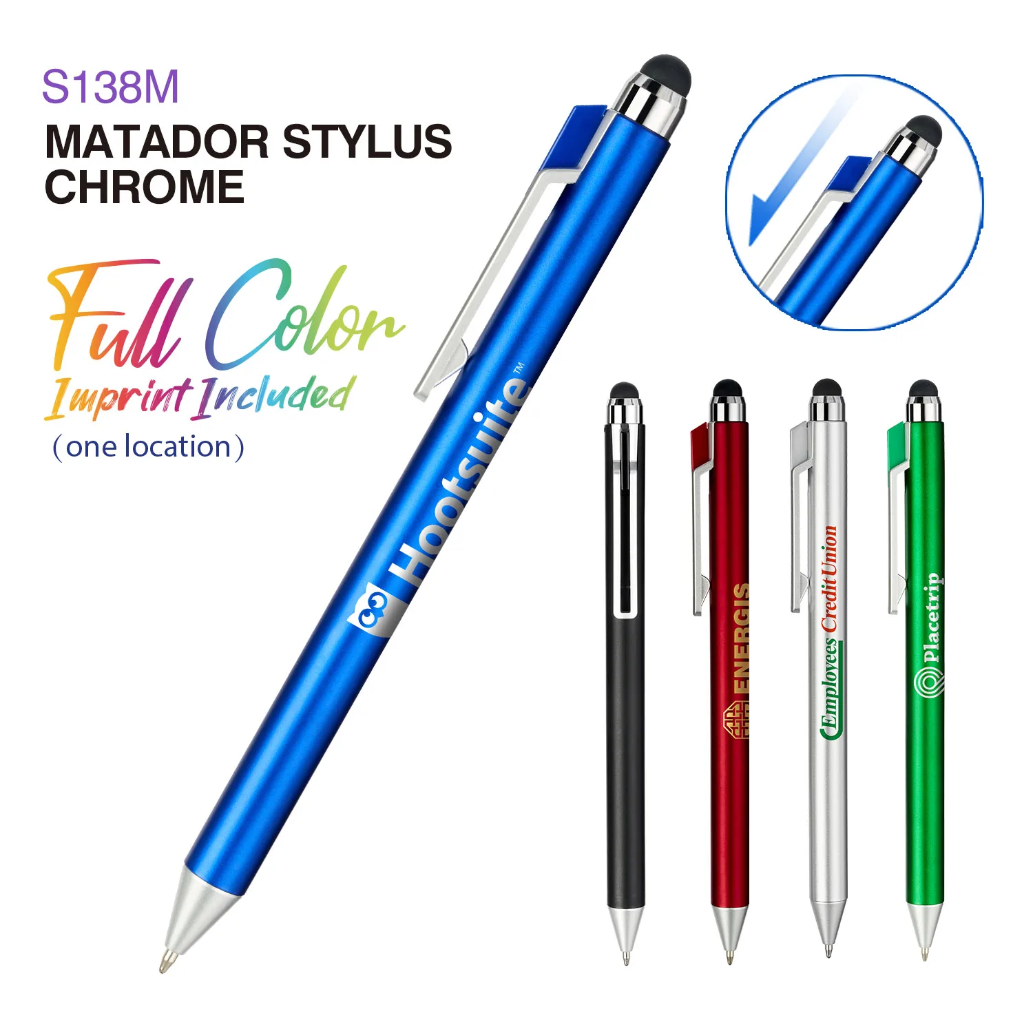 Matador Stylus Chrome Pen