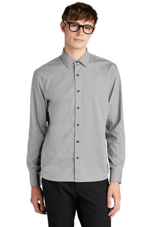 Mercer+Mettle® Long Sleeve Stretch Woven Shirt view 4