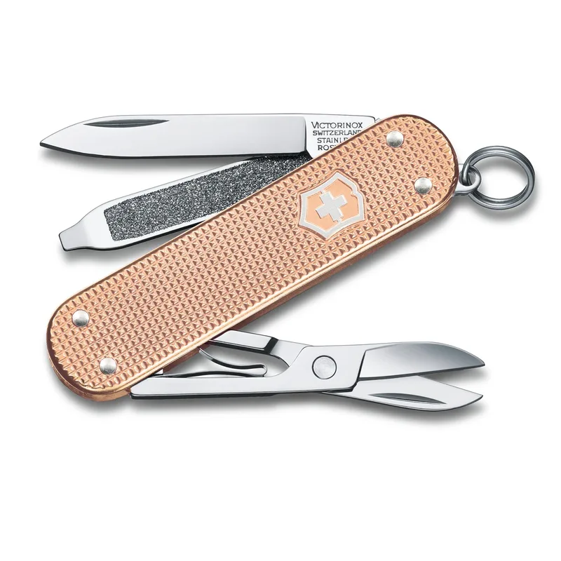 Victorinox Swiss Army Corporate Gifts Knife Classic Sd Alox Classic Colors - Fresh Peach Orange