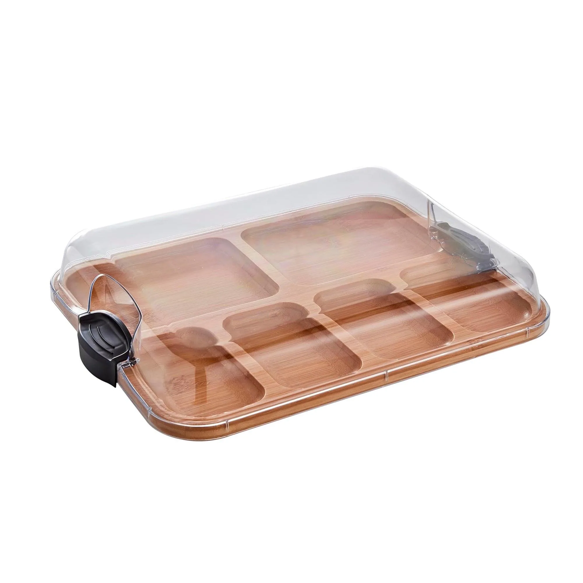Farberware Build-A-Board Bamboo Serving Board W/ Lid