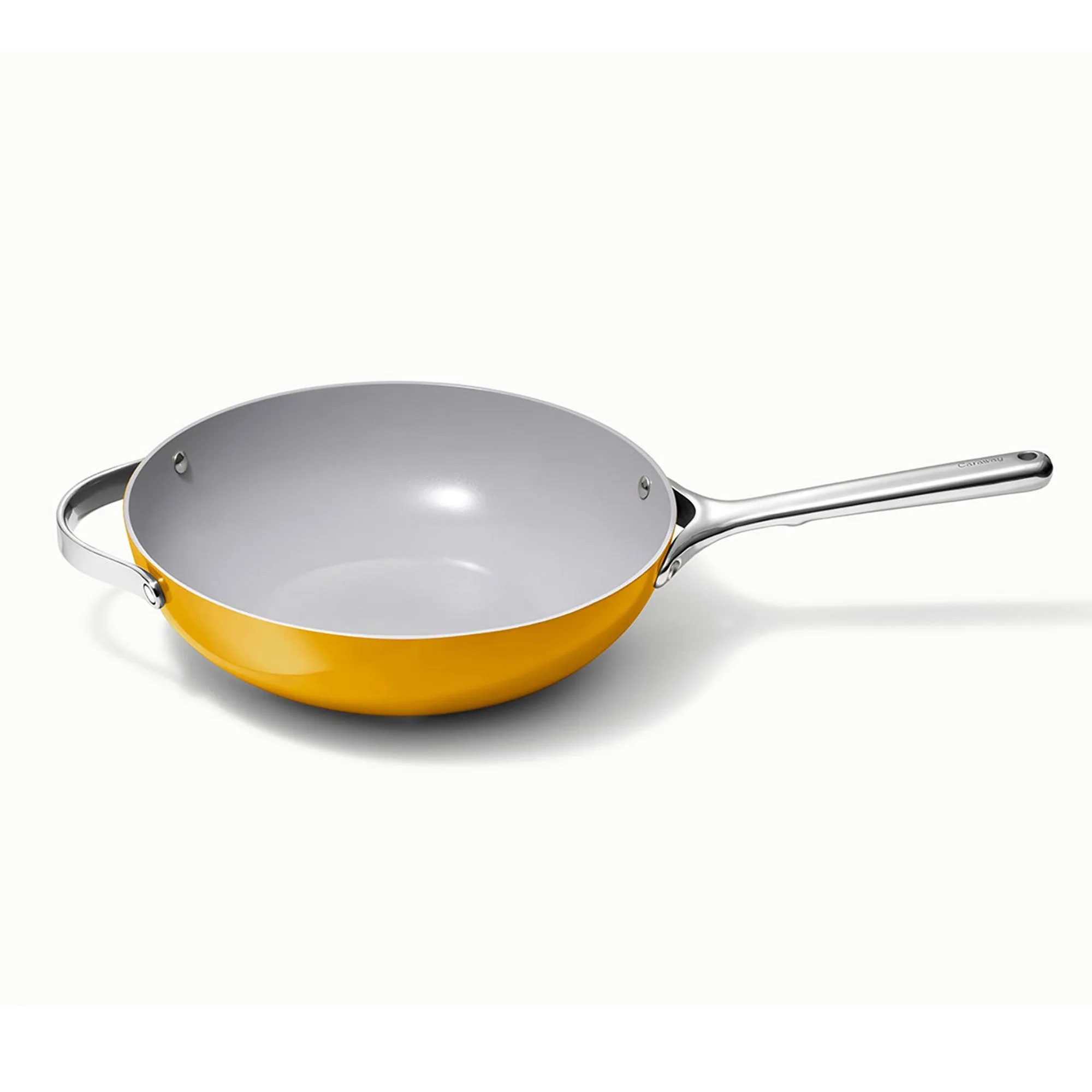 Caraway 12" Nonstick Ceramic Stir Fry Pan Marigold