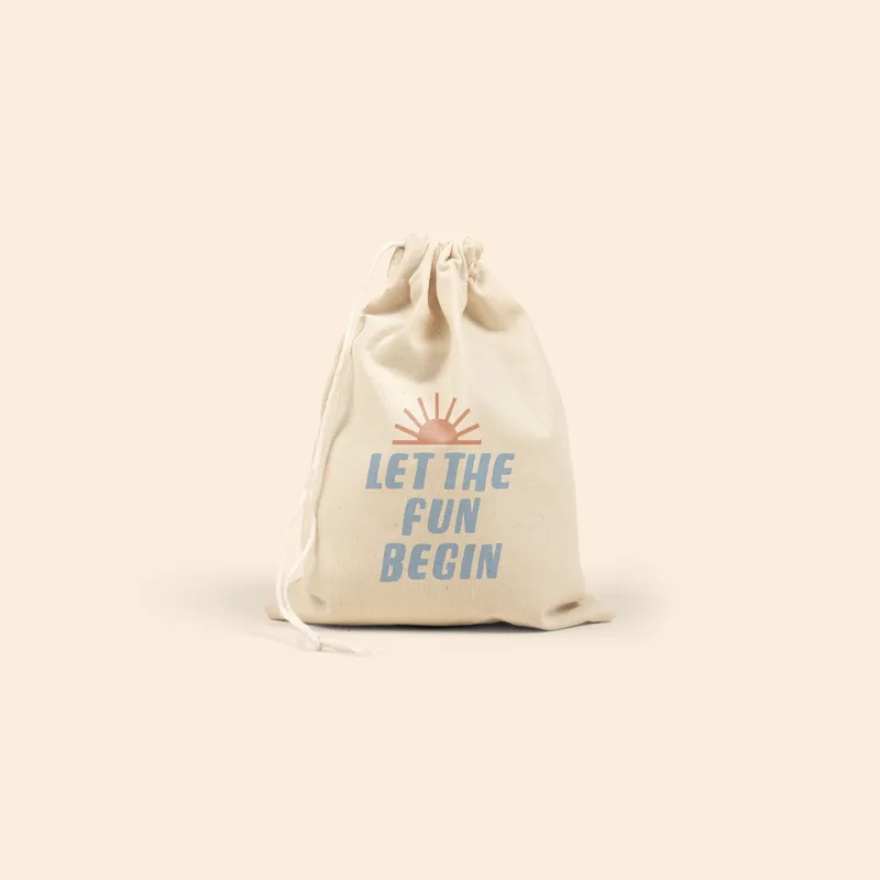 Muslin Goodie Three Shoes Bag