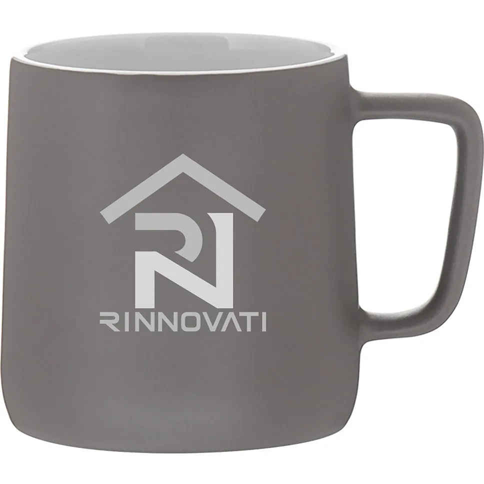 12 oz Oslo Ceramic Mug (Graystone)