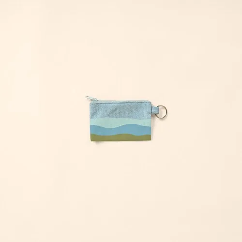 Penny Key Ring Pouch - DENIM view 2