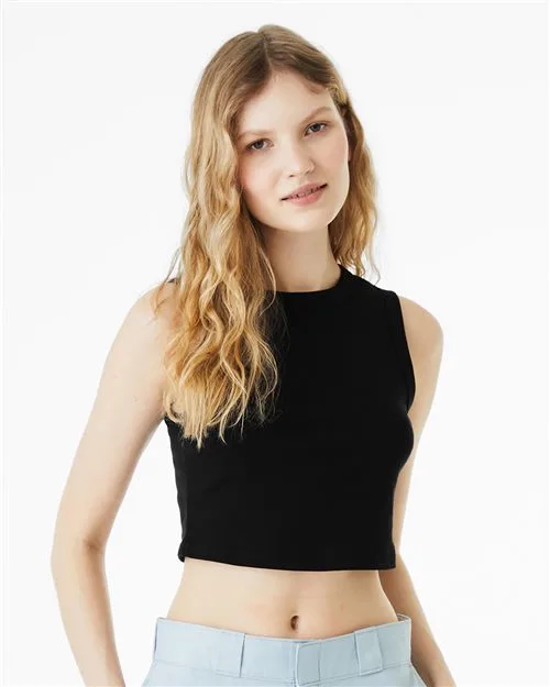 Bella+Canvas® Women's Micro Rib Muscle Crop Tank