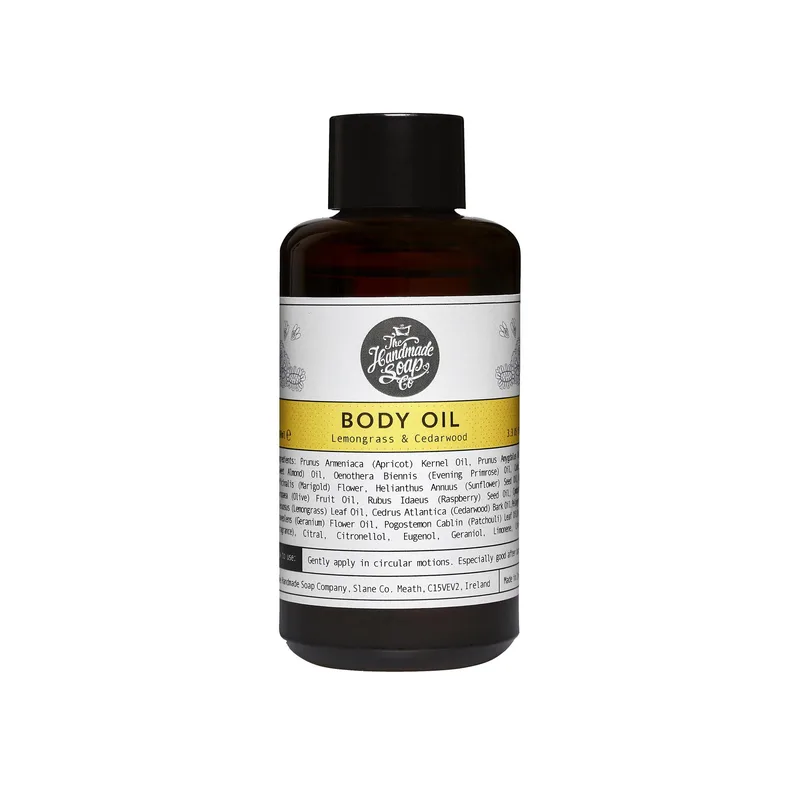 The Handmade Soap Co Body Oil - Lemongrass And Cedarwood 100Ml