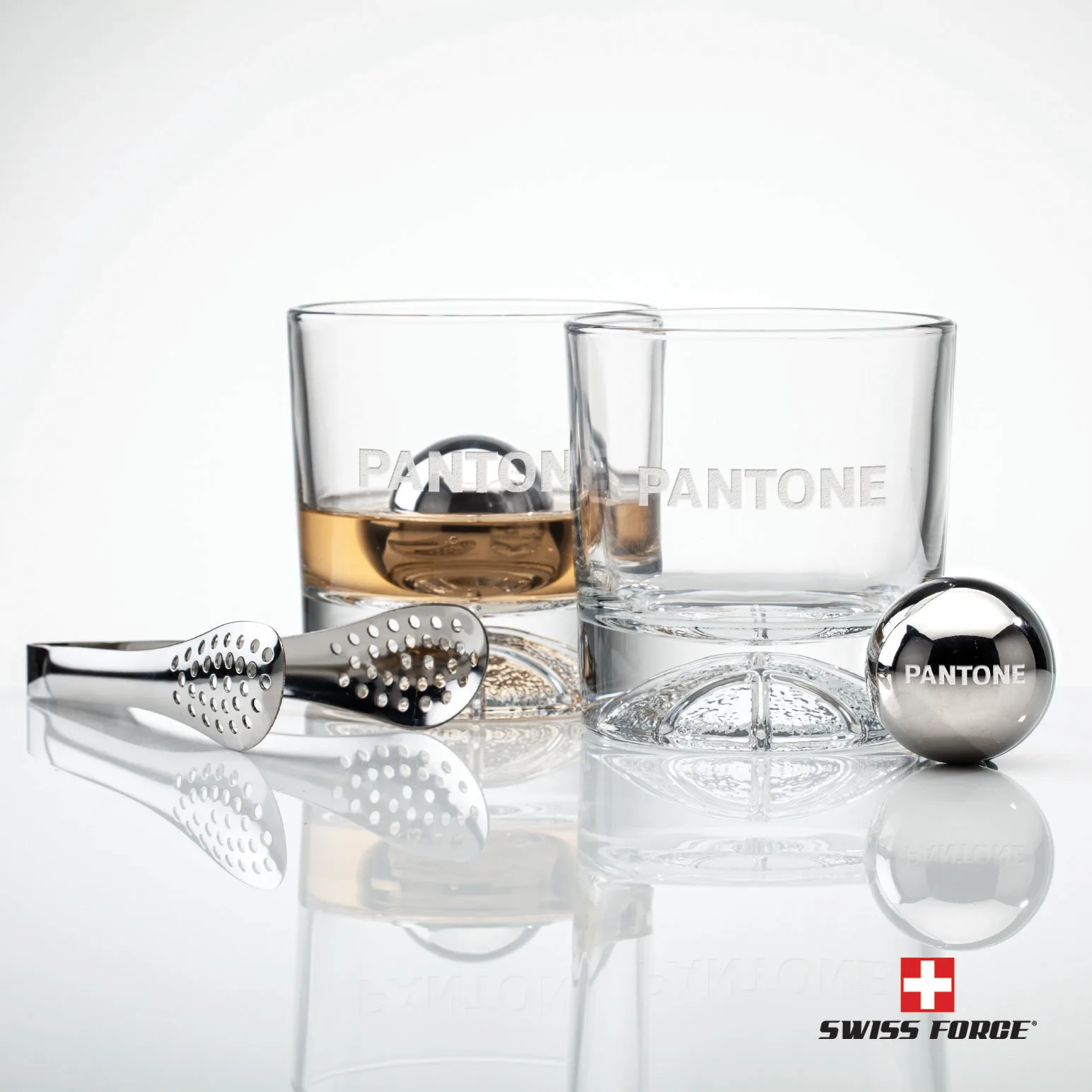 Whiskey Ball Set, Laser Engraving