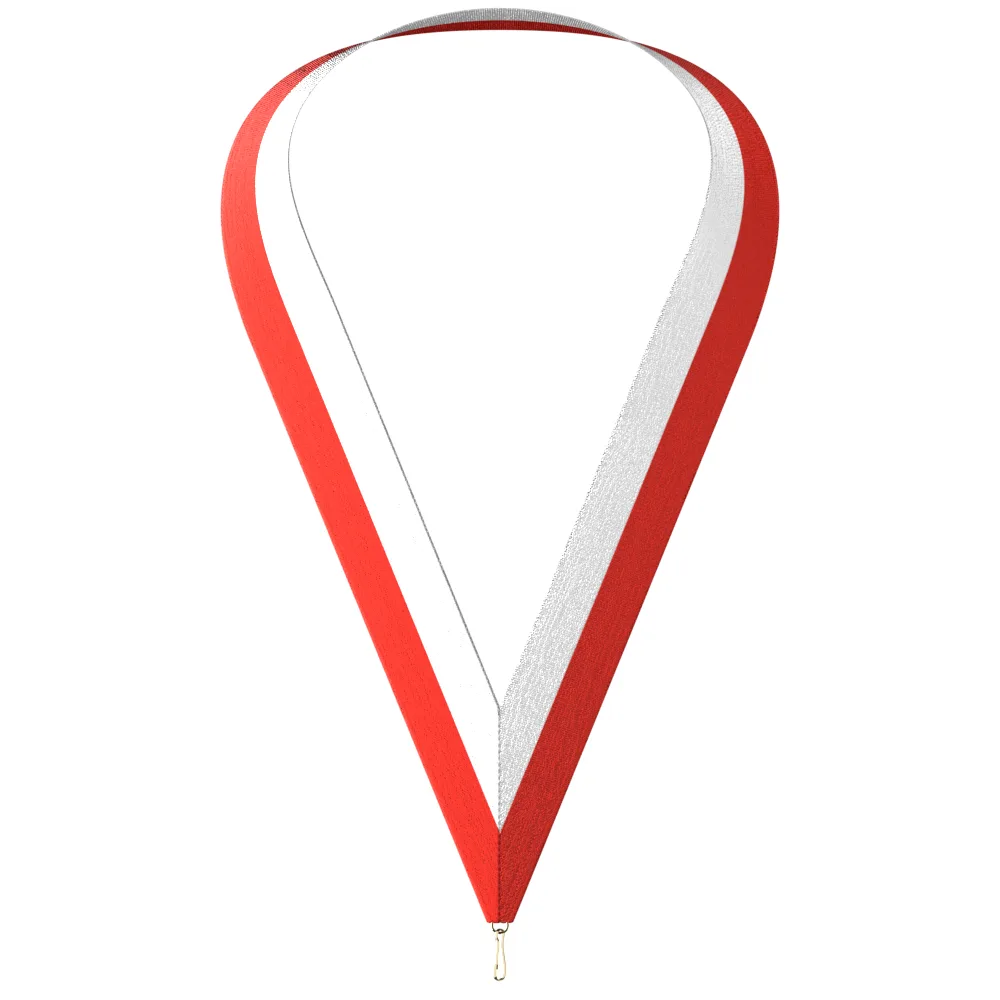 Red & White Neckband (1-1/2" x 34")