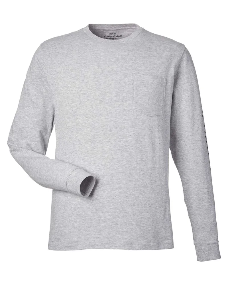 Gray Heather/Blue Blazer Blank Front View