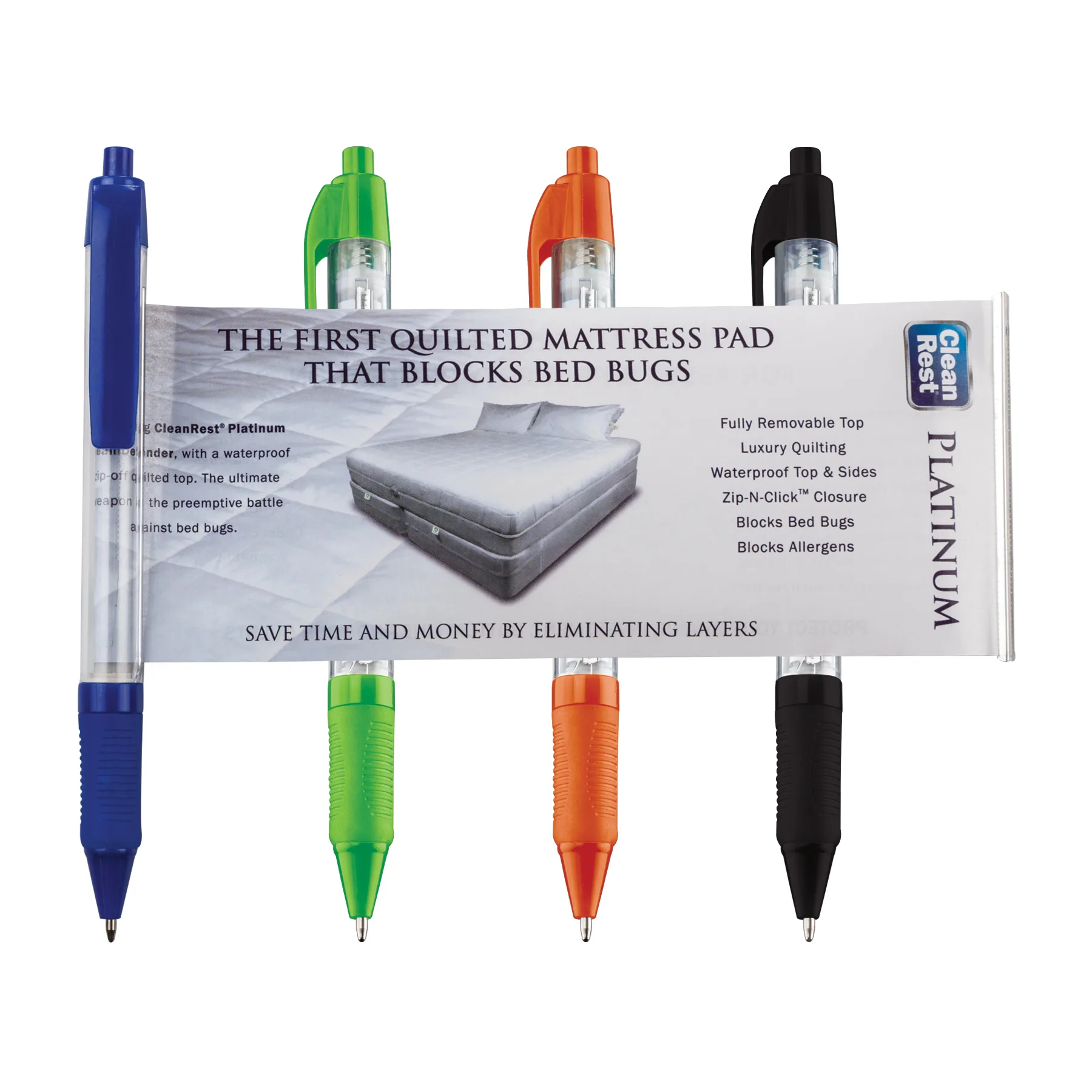 Stay Open Pull-Out Ad Pen