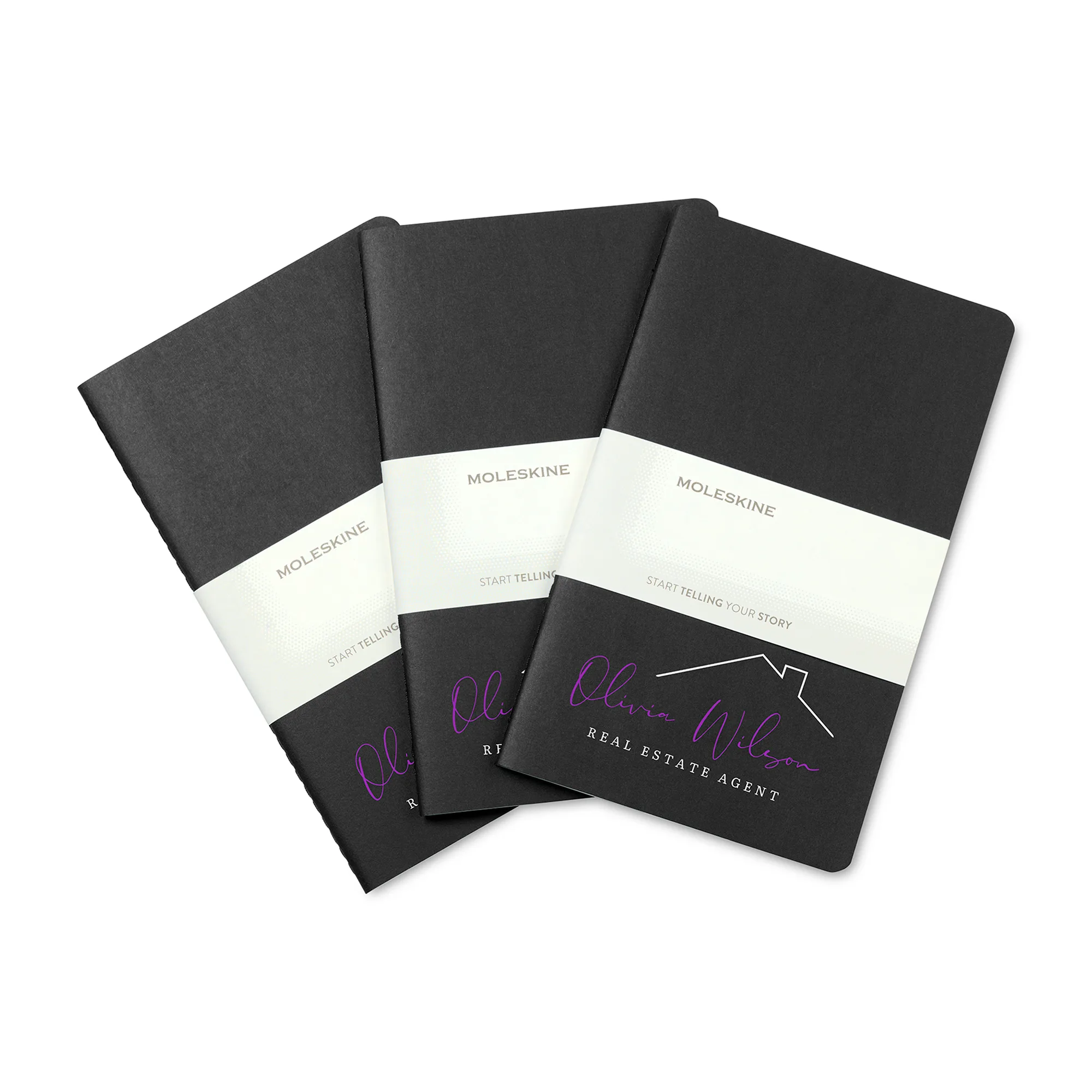 Moleskine® Pocket Cahier 3-Pack - Black