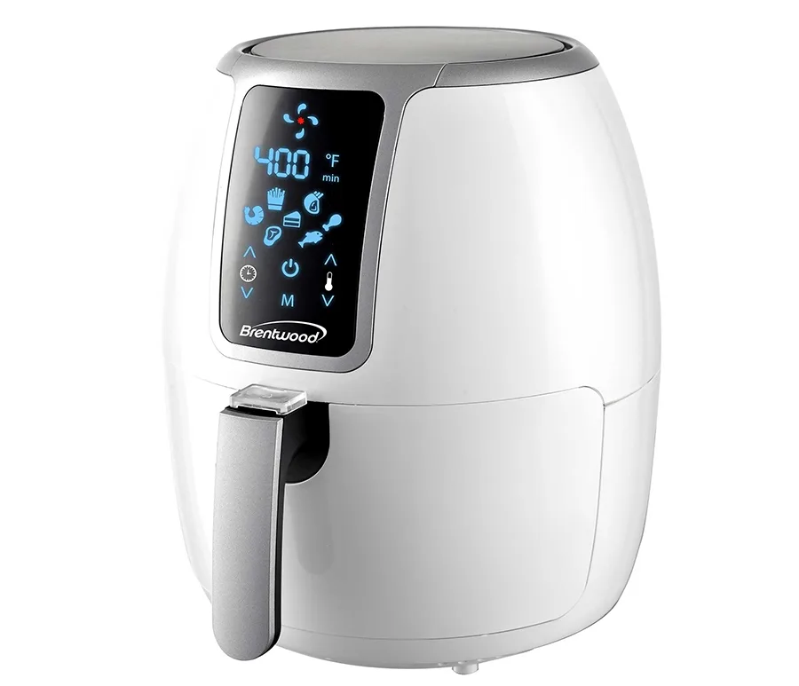 4 Quart White Digital Air Fryer