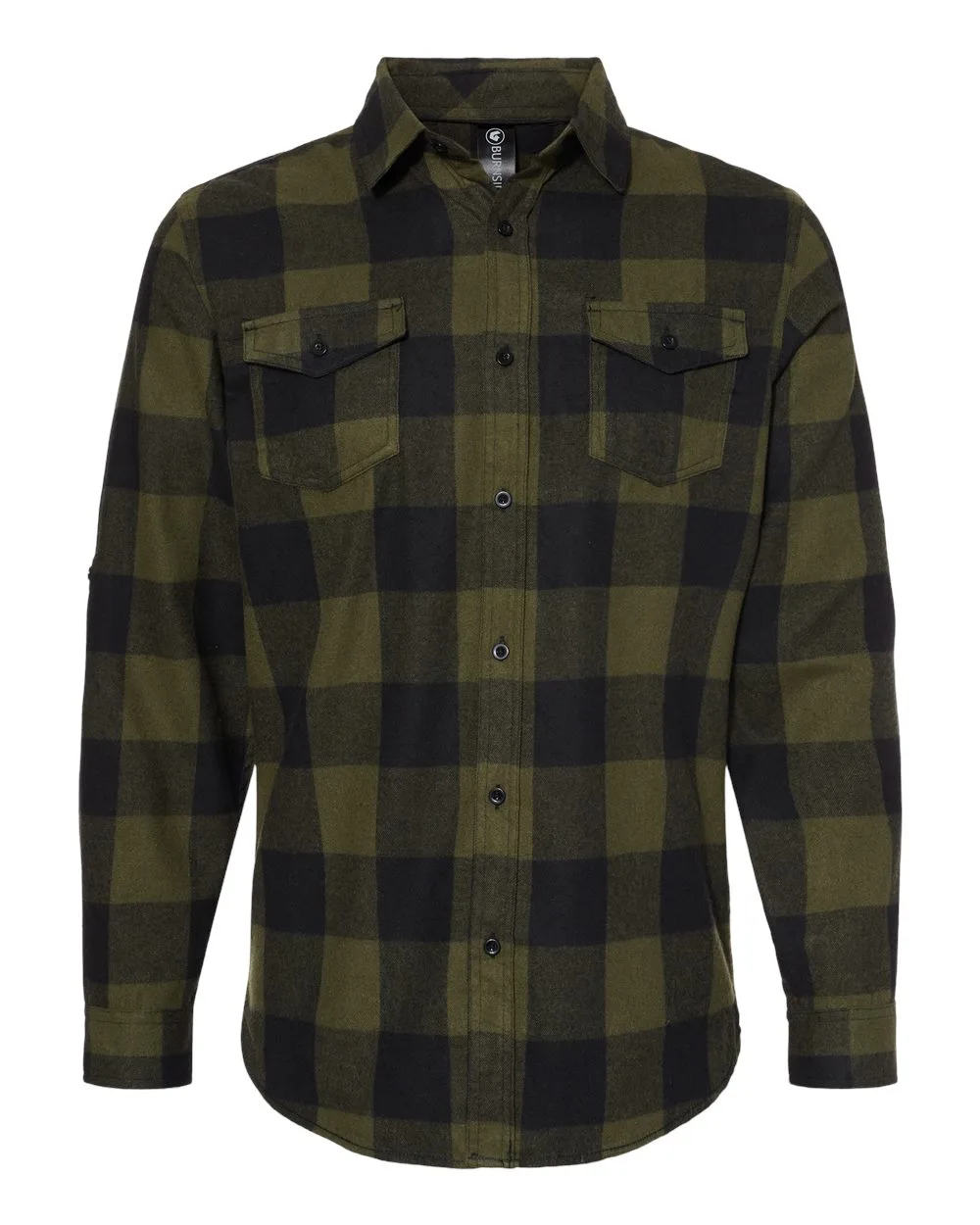 Burnside® Yarn Dyed Long Sleeve Flannel Shirt