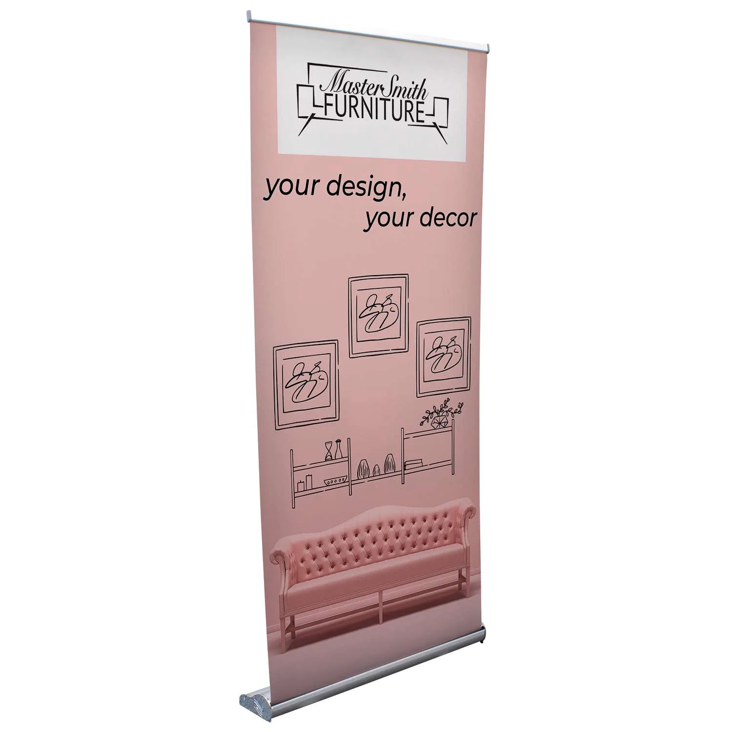36" Stratus Retractor Kit (Dry-Erase Media)