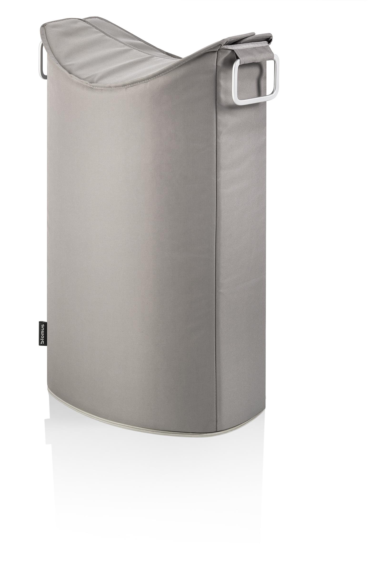 Blomus Frisco Lounge Foldable Laundry Bin - Taupe Gray
