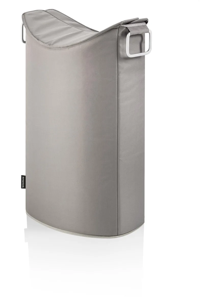 Blomus Frisco Lounge Foldable Laundry Bin - Taupe Gray