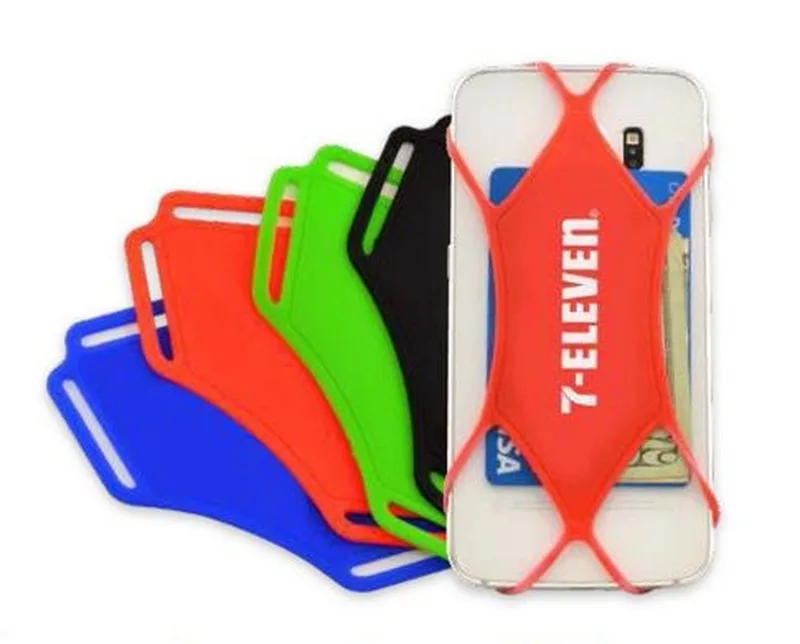 Silicone Smartphone Wallet Strap