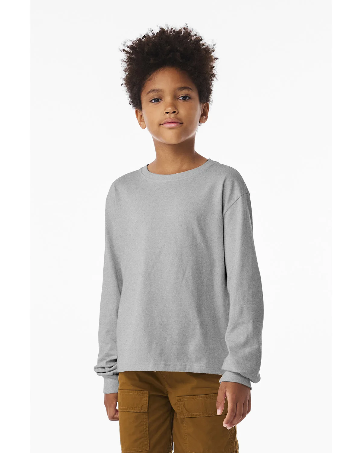 Bella+Canvas® Youth 6 Oz. Heavyweight Long Sleeve T-Shirt