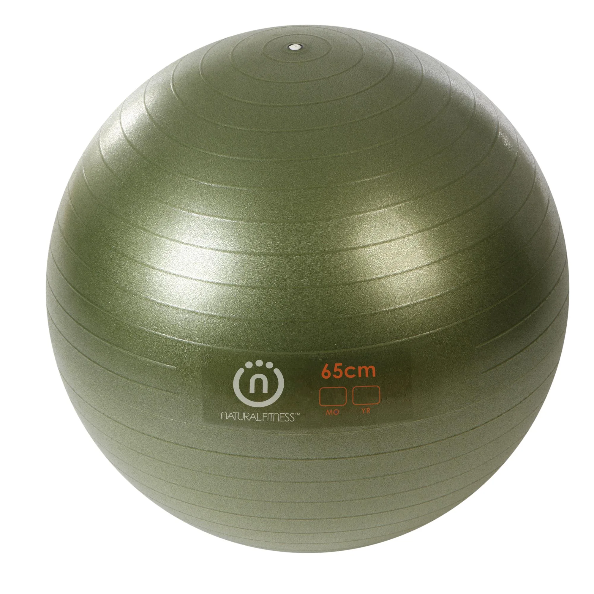 Lifeline Fitness Natural Fitness - Pro Burst Resistant Exercise Ball - 65Cm - Small - Olive