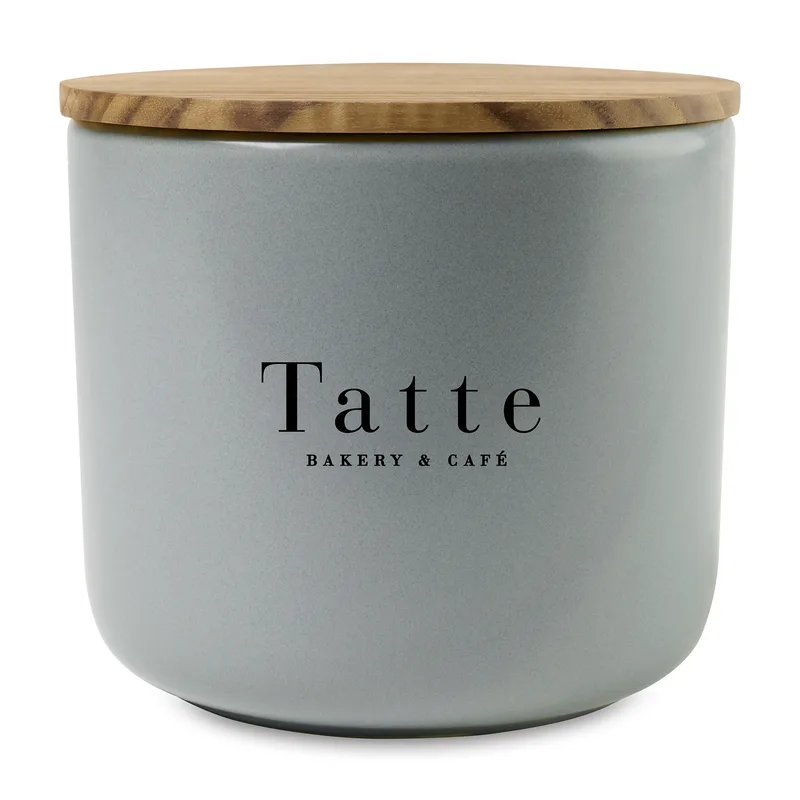 Be Home® Brampton Stoneware Container - Large - Light Grey