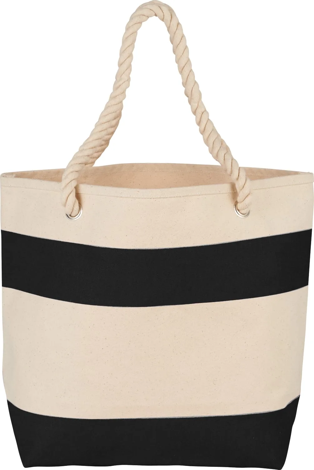 Rope Handle 16oz Cotton Canvas Tote view 2