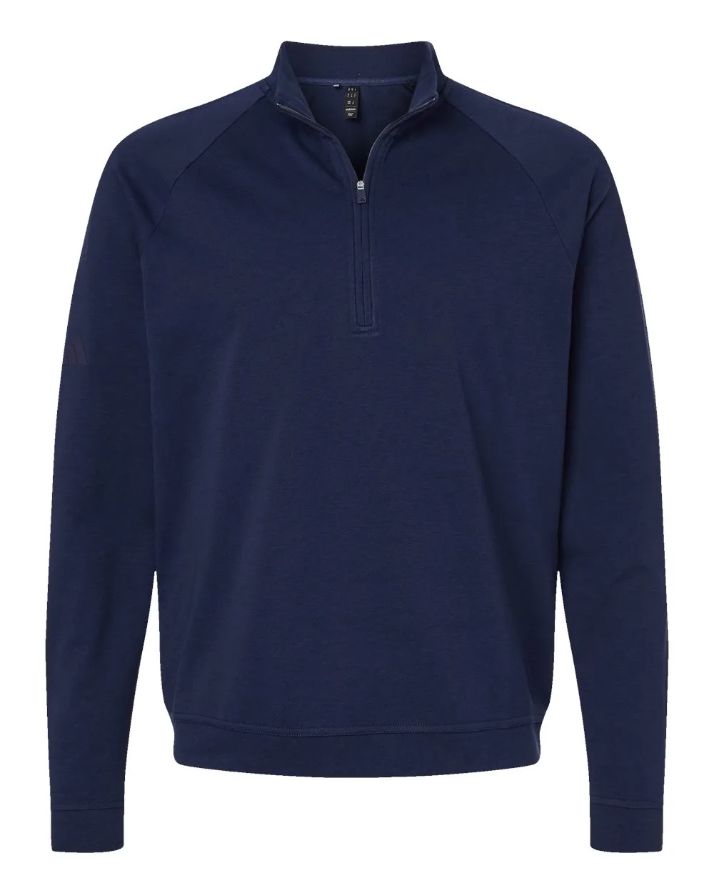 Adidas® Men's Club Quarter-Zip Pullover Sweater view 5