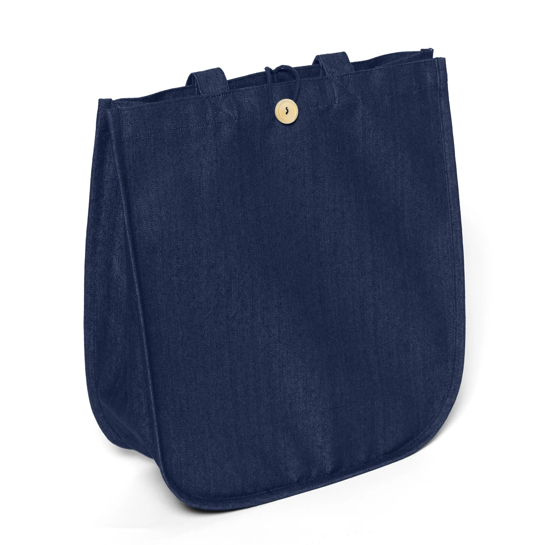 Dark-Wash Denim Blue Blank