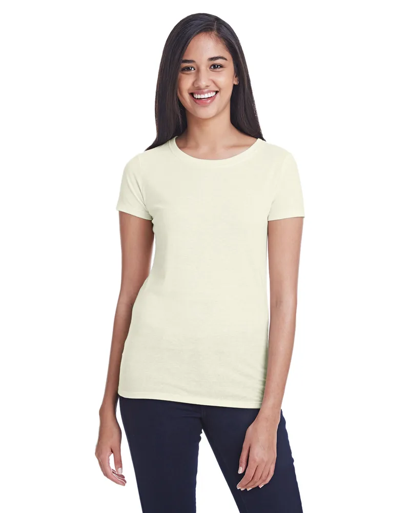 THREADFAST Ladies' Triblend Short-Sleeve T-Shirt view 2