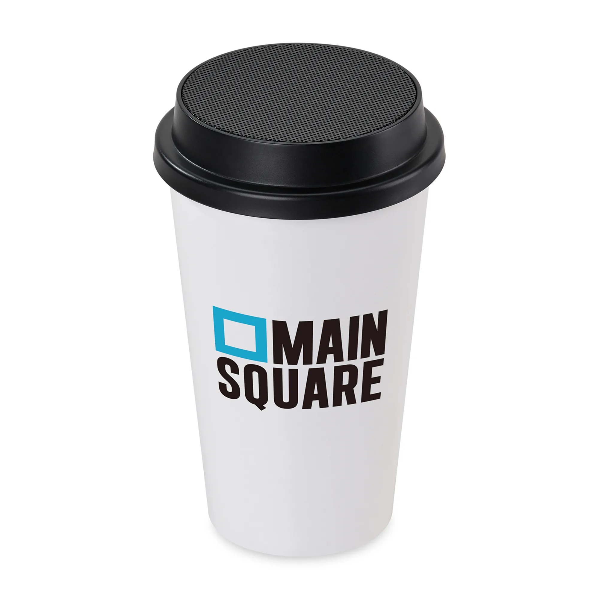 iLive™ Cup + Wireless Bluetooth Speaker - White-Black