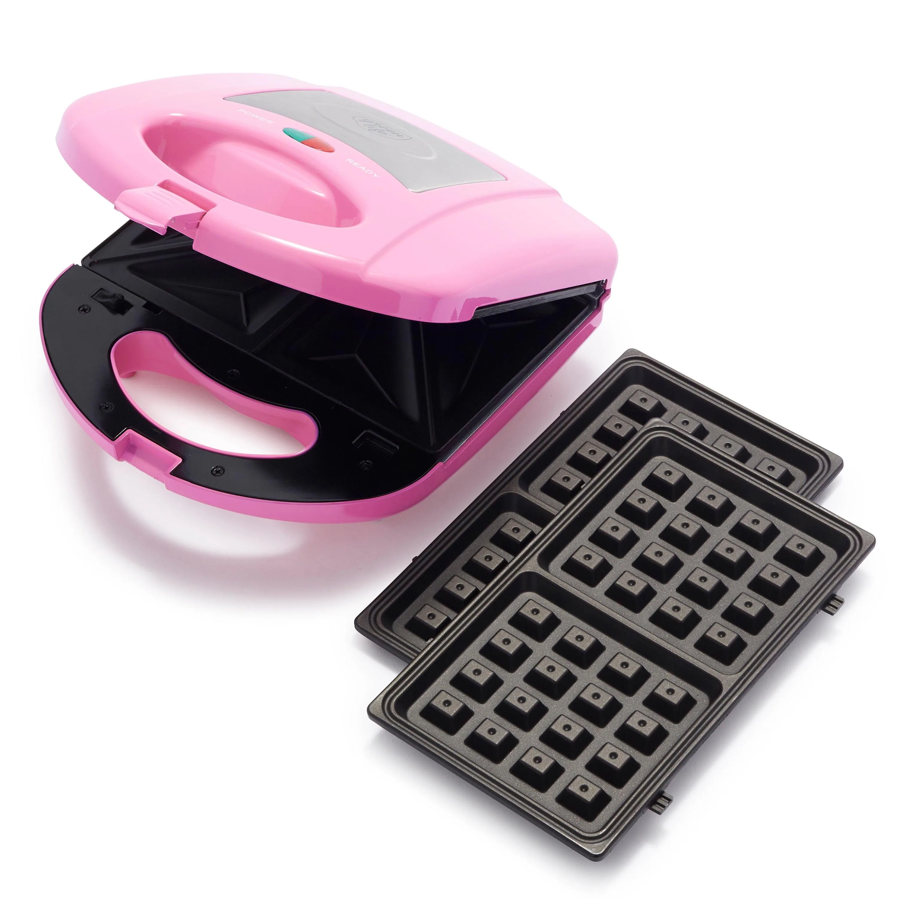 GreenLife Waffle And Sandwich Duo Pink