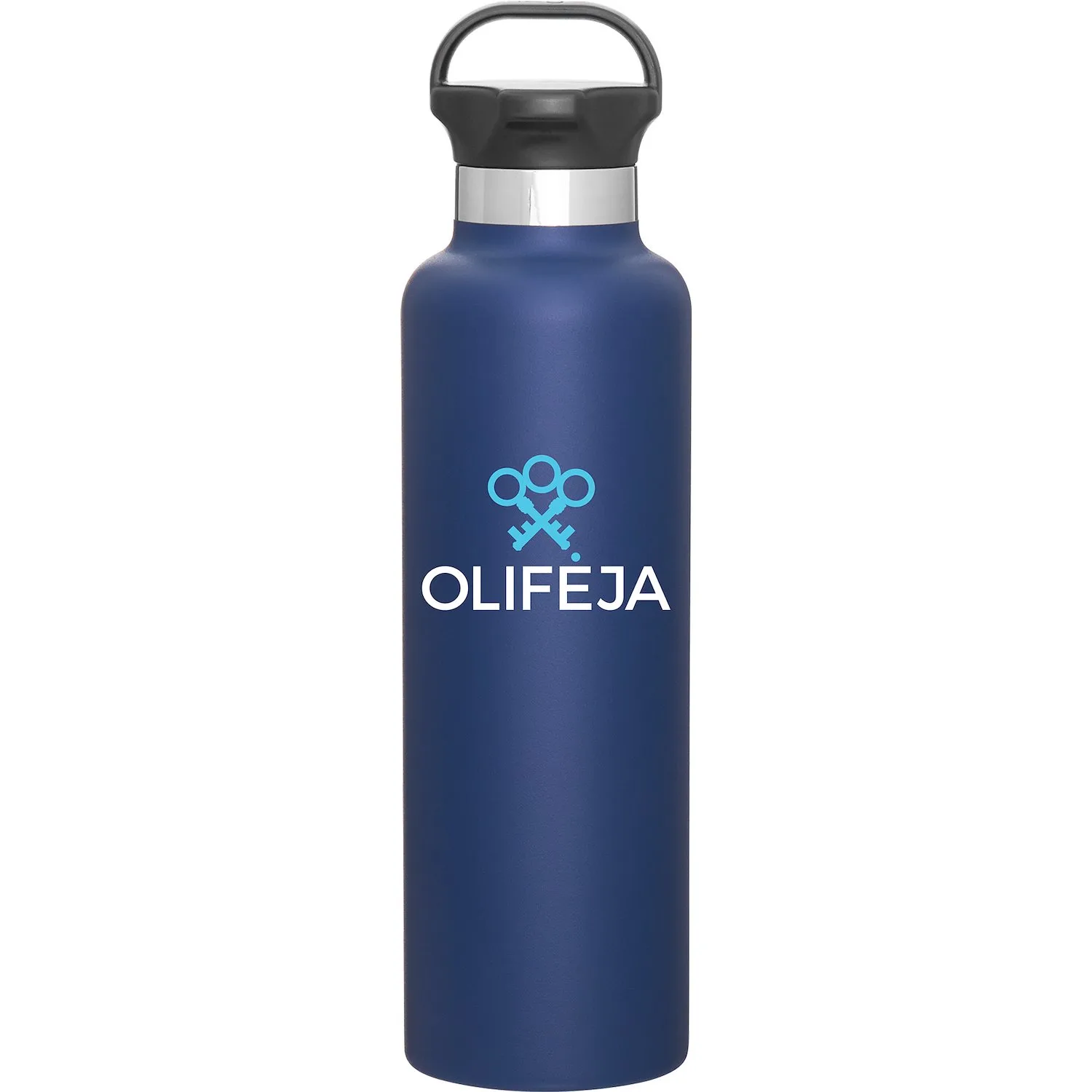 24 oz h2go Ascent Water Bottle (Matte Navy)
