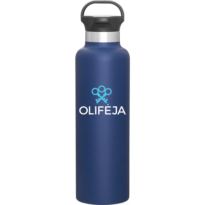 24 oz h2go Ascent Water Bottle (Matte Navy)