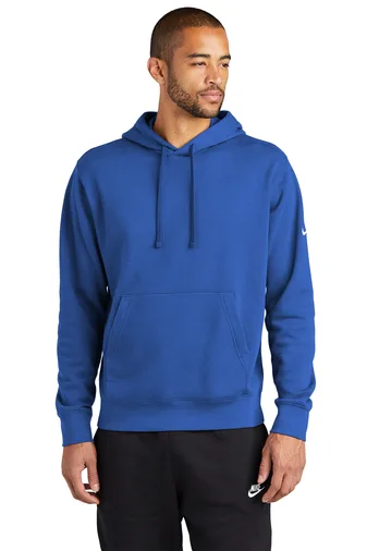 Nike Club Fleece Sleeve Swoosh Pullover Hoodie view 5