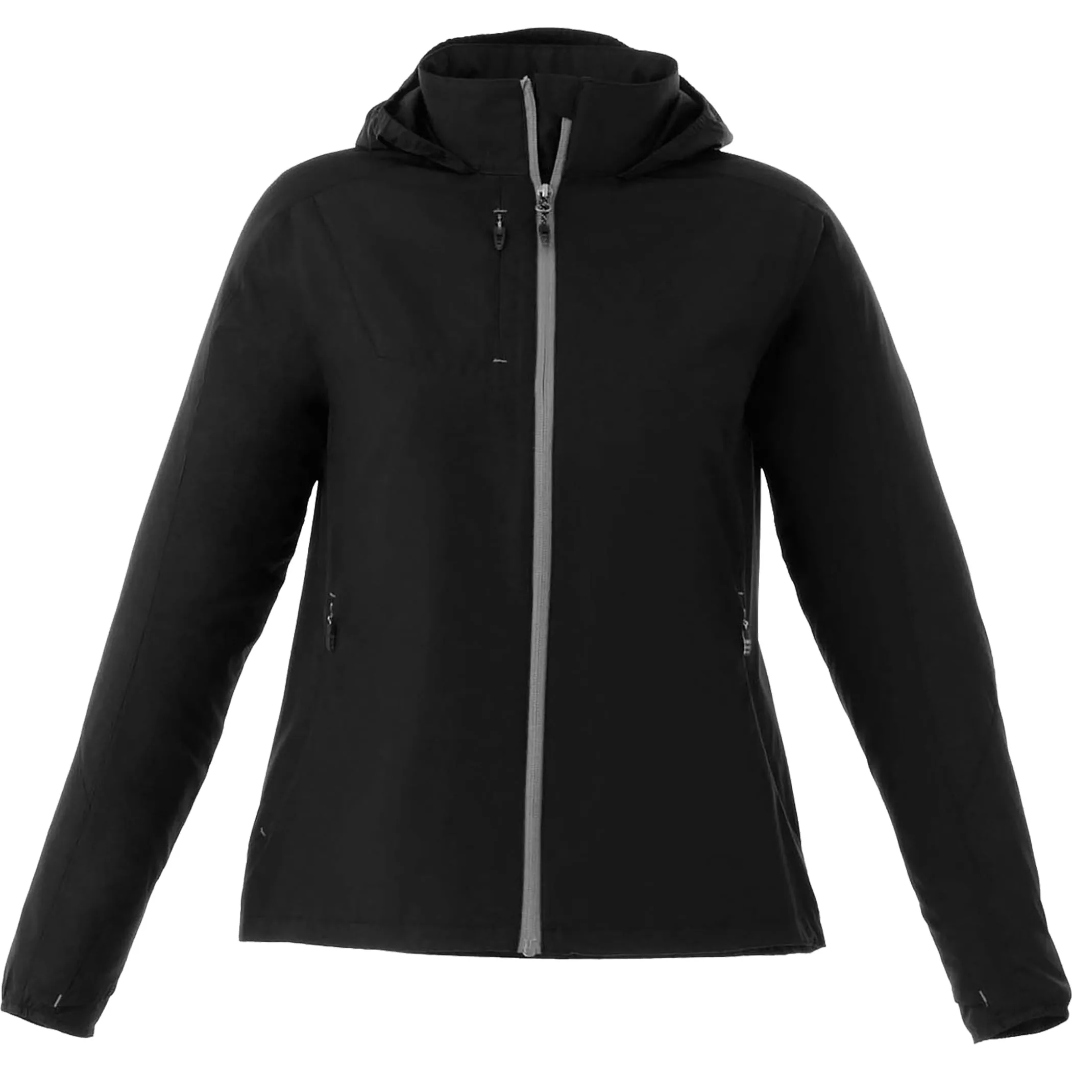 Women's FLINT Lightweight Water Resistant Jacket with Hood view 2