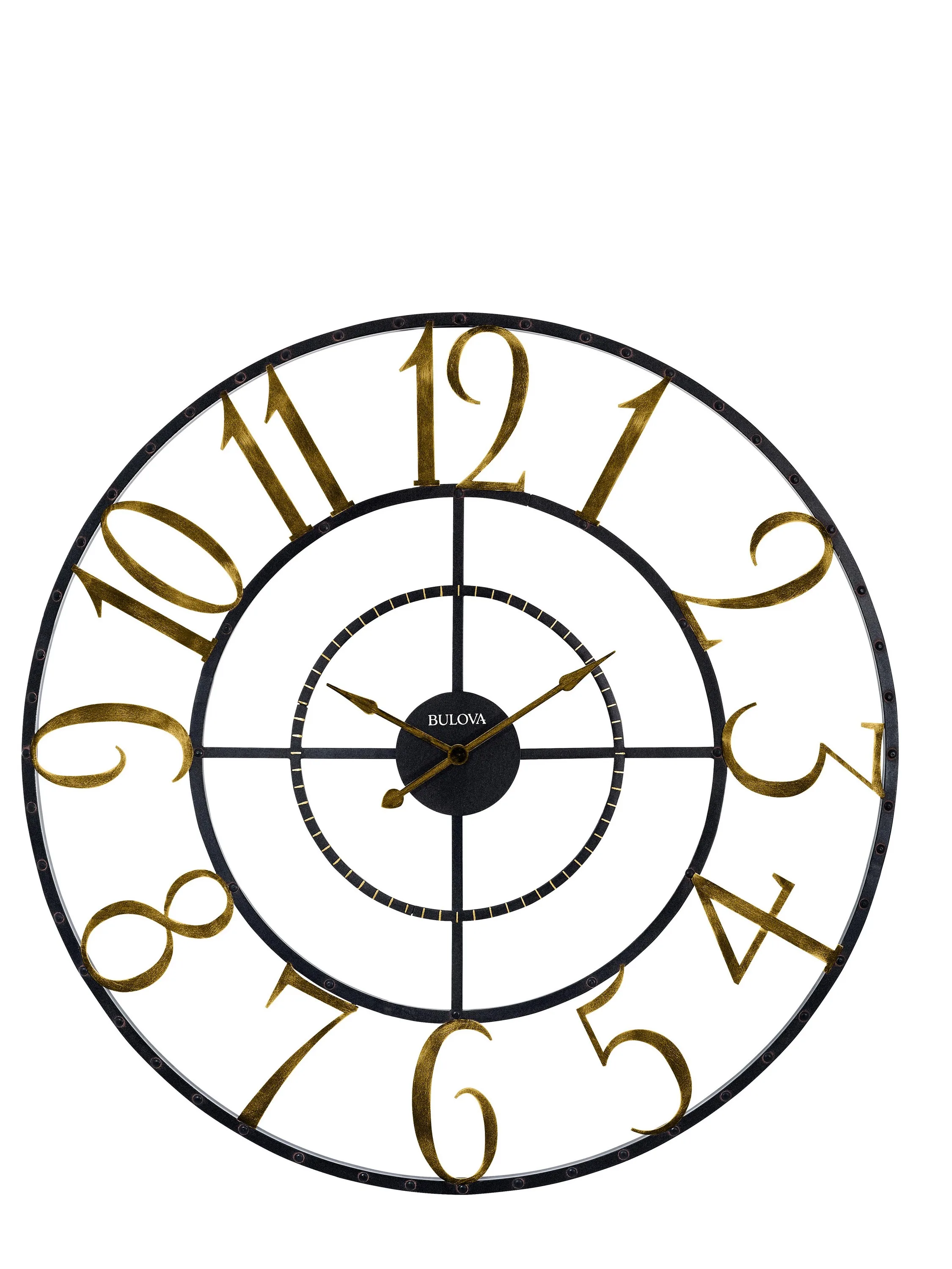 Bulova Clocks Colossus Wall Clock