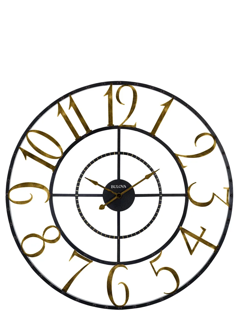 Bulova Clocks Colossus Wall Clock