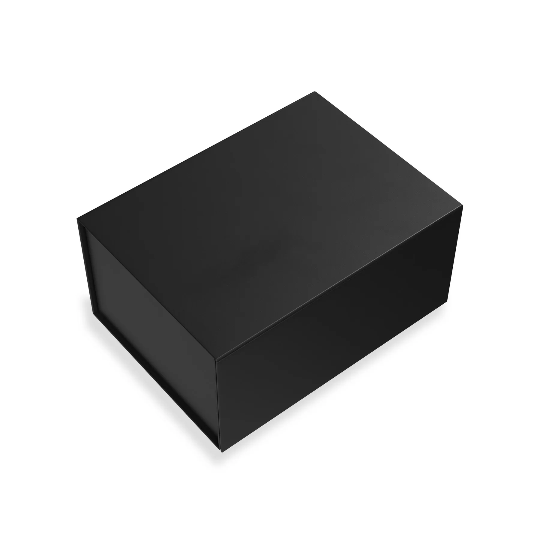 Small Matte Black Magnetic Gift Box view 3