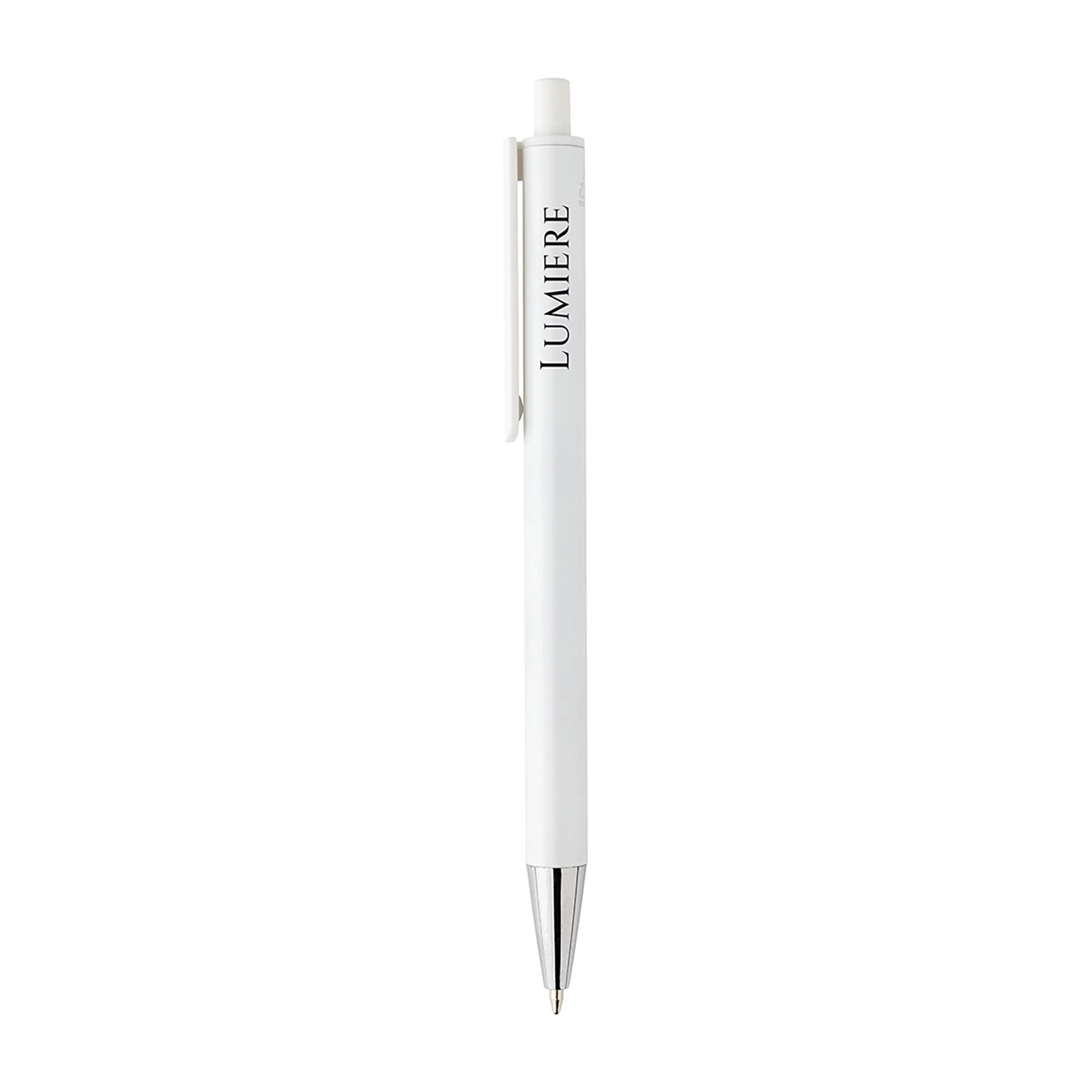 Amisk Certified Recycled Aluminum Pen - White