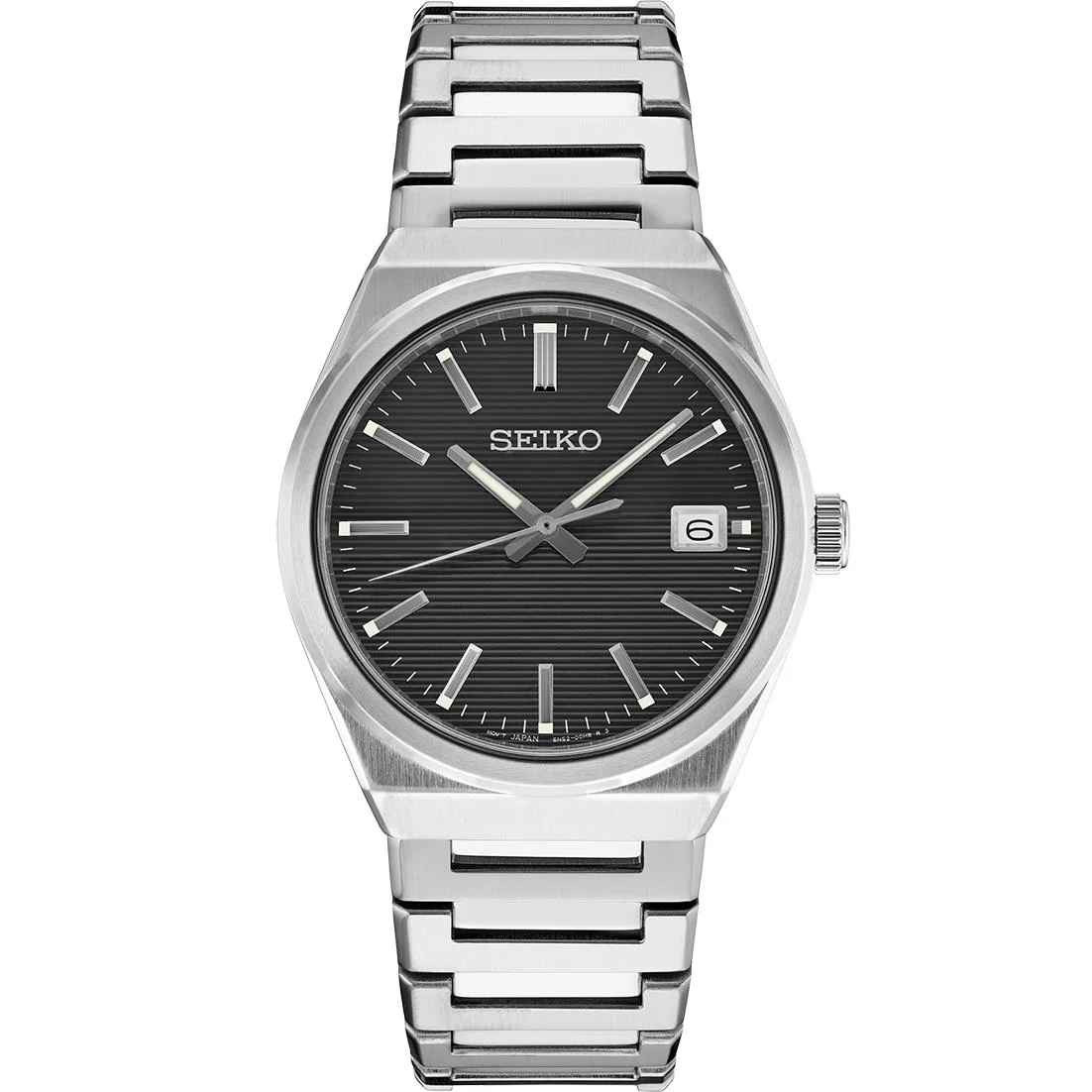 Seiko Watch Essentials Quartz Black Dial
