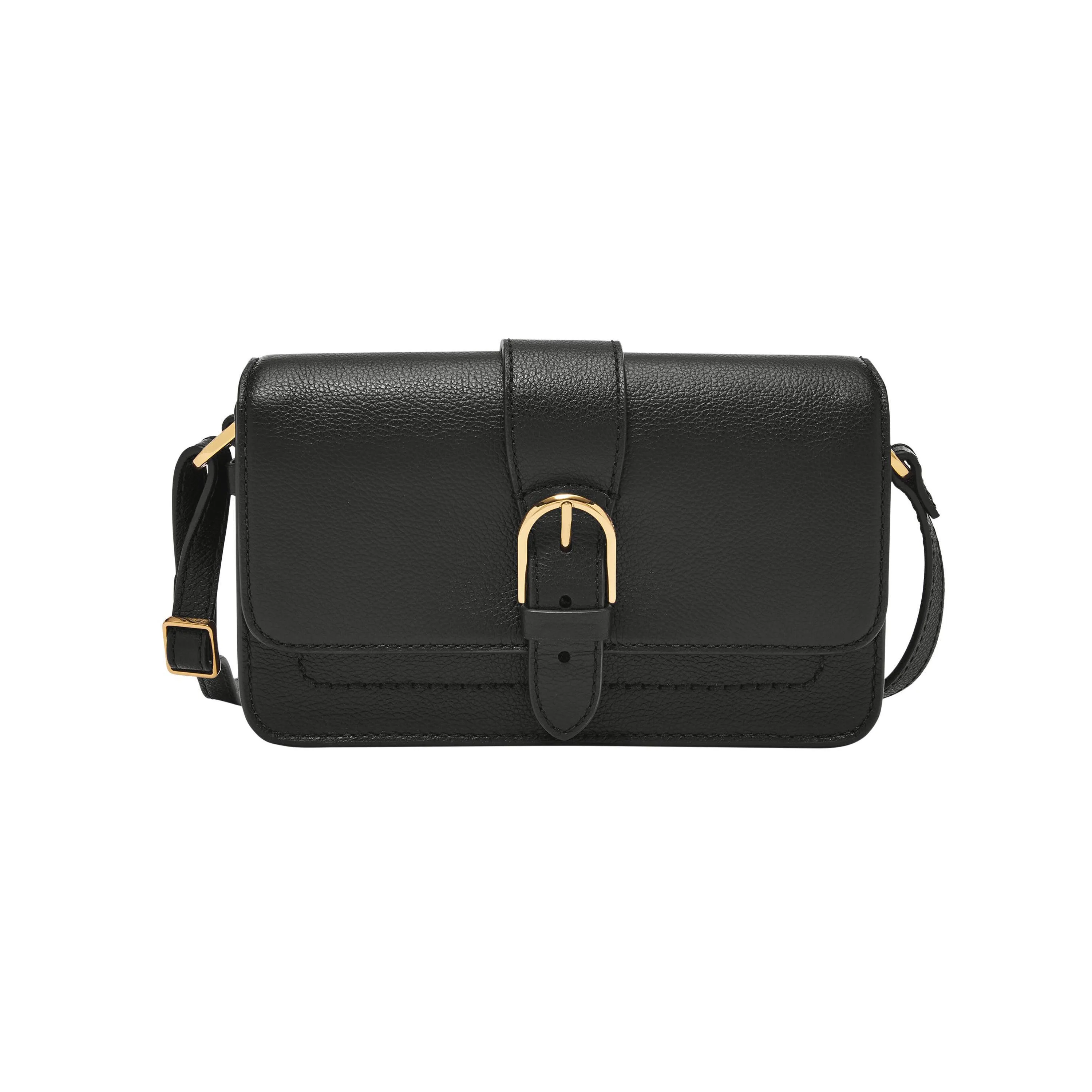 Fossil Zoey Small Crossbody Black Bag