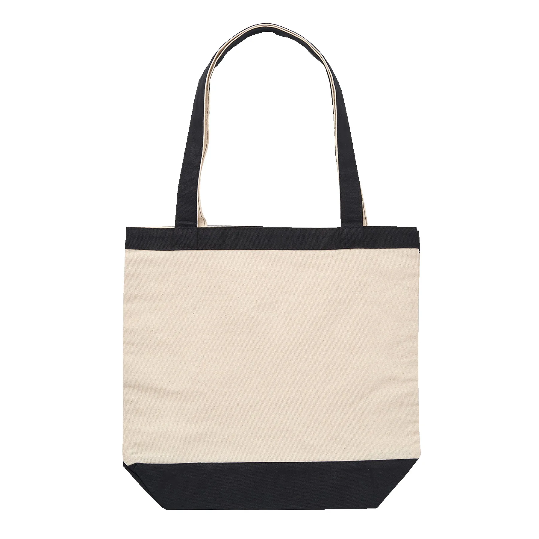 10 Oz. Cotton Canvas Tote Bag - 14 1/2" x 15 1/2" view 3