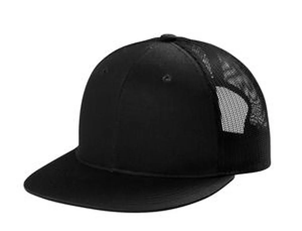 Port Authority Snapback Flat Bill Trucker Cap