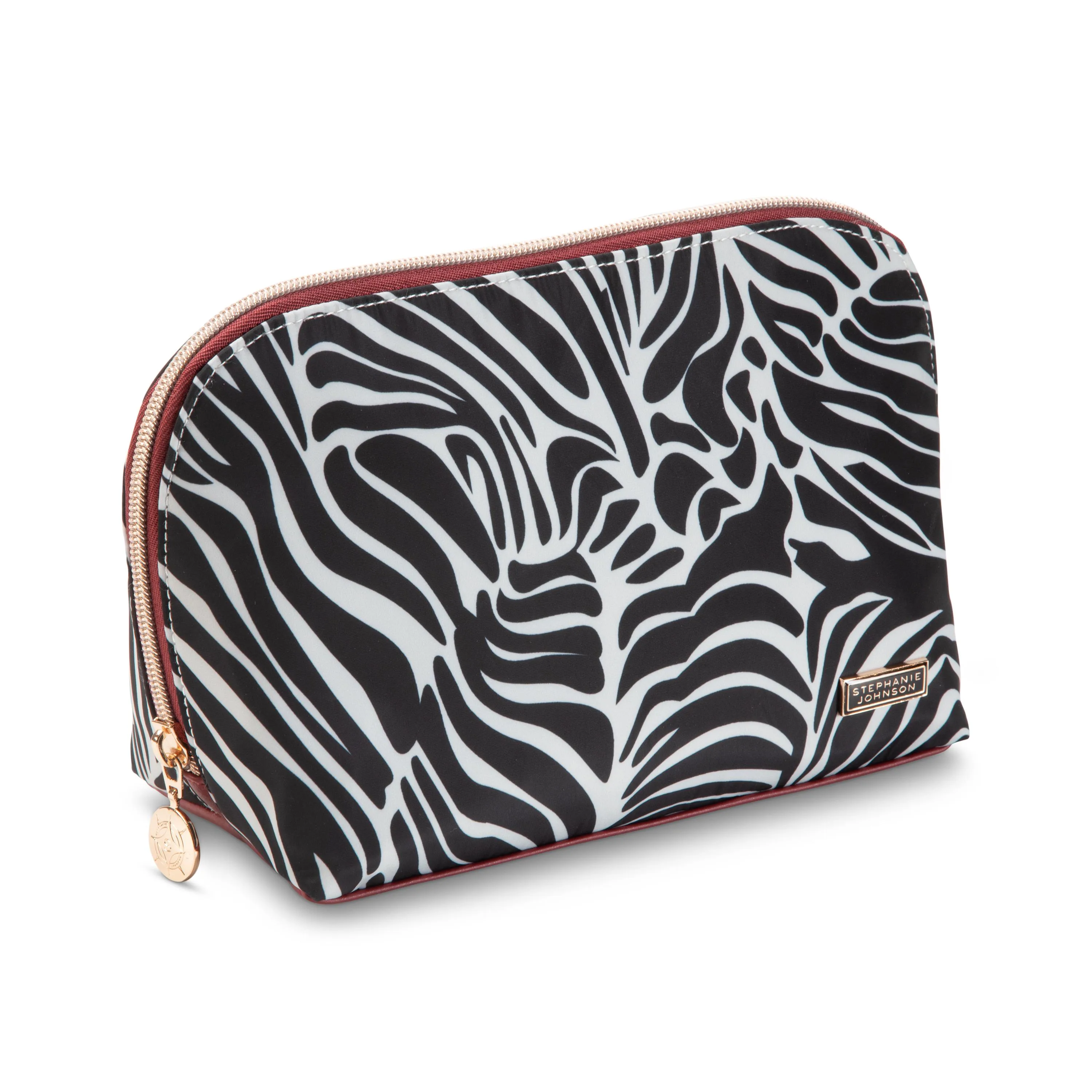 Ricardo Stephanie Johnson - Sahara Lola Makeup Bag - Zebra