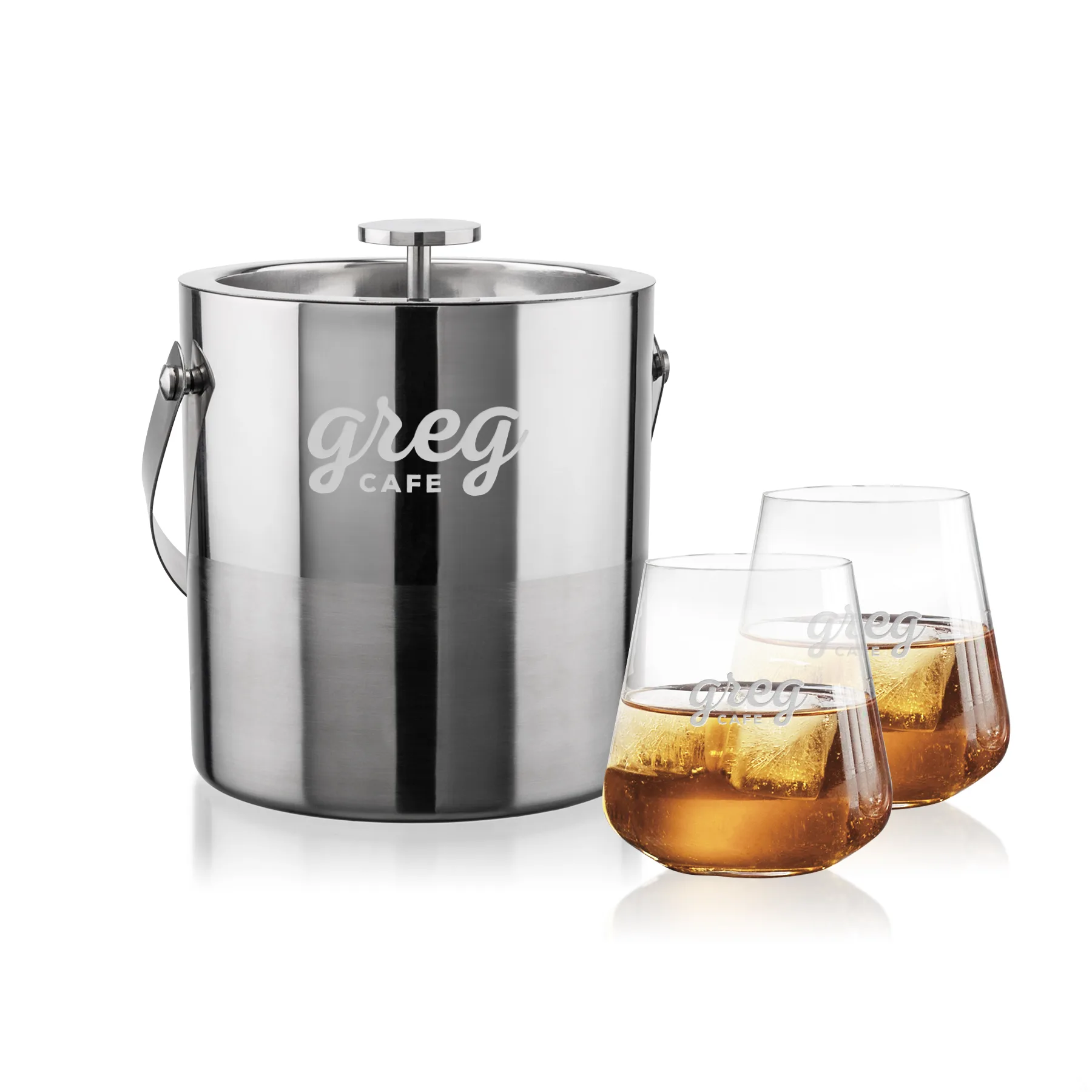 Catania Bucket Set, Laser Engraving, Set of 3