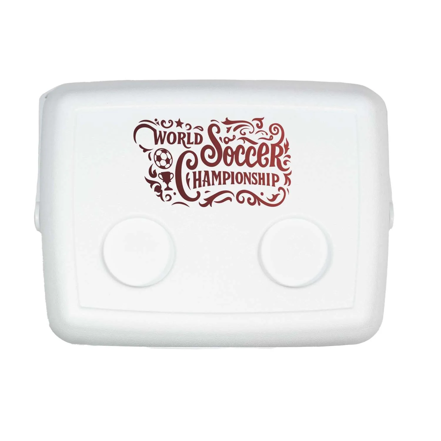 15L Grab-N-Go Cooler, Front and Top Imprint view 6