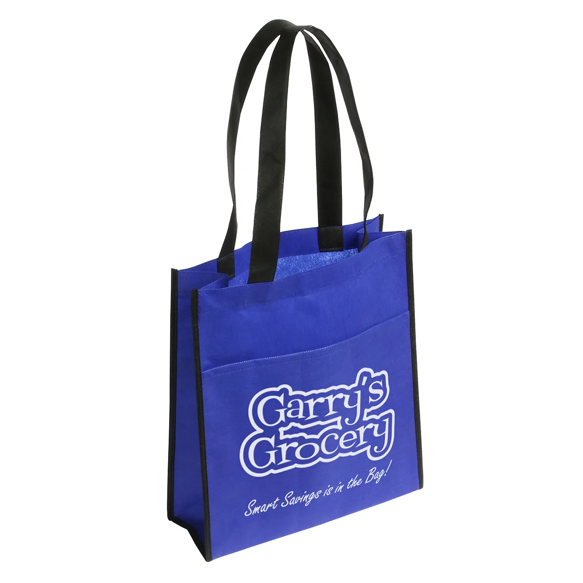Peak Non-Woven Tote Bag with Pocket view 5